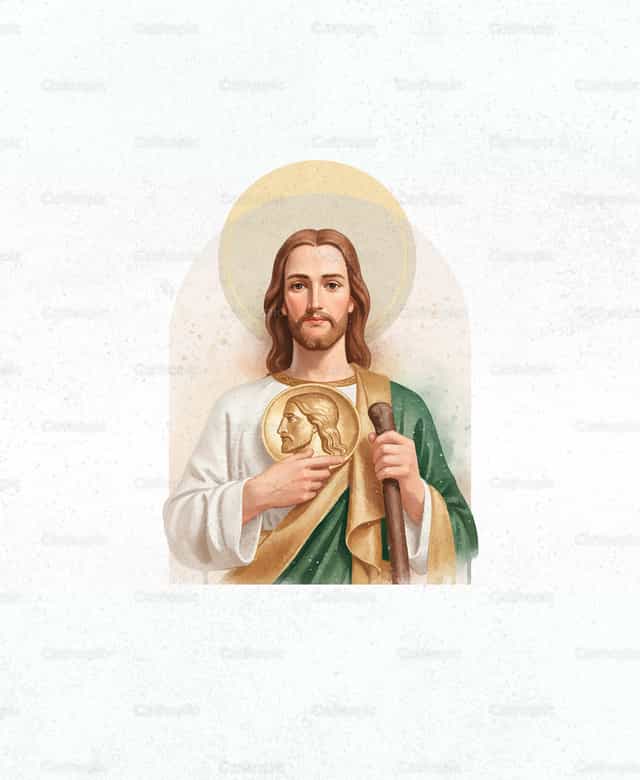 San Judas Tadeo - Banco de vectores católicos