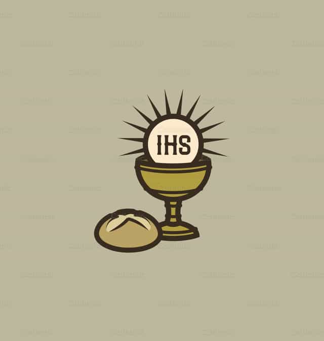 Eucharist - Catholic stock vectors