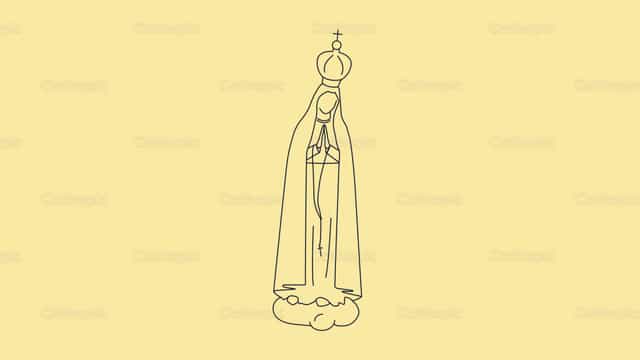 Virgen de Fátima - Banco de vectores católicos - Fotografía por Cathopic