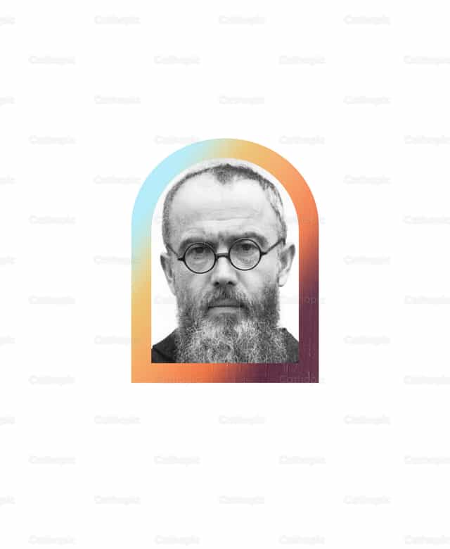 San Maximiliano María Kolbe - Banco de vectores católicos - Fotografía por Julio Cesar Sánchez