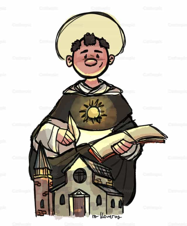 Santo Tomás de Aquino - Catholic stock vectors - Photo by Rocio Lloveras