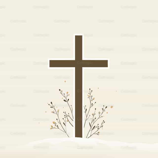 Flowering Cross - Catholic stock vectors - Photo by Noemí Márquez