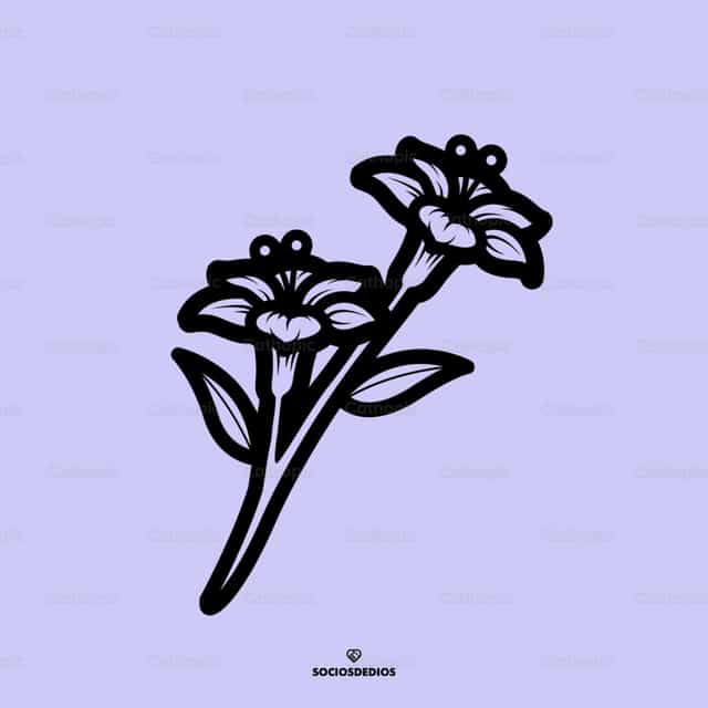 Lilies - Catholic stock vectors
