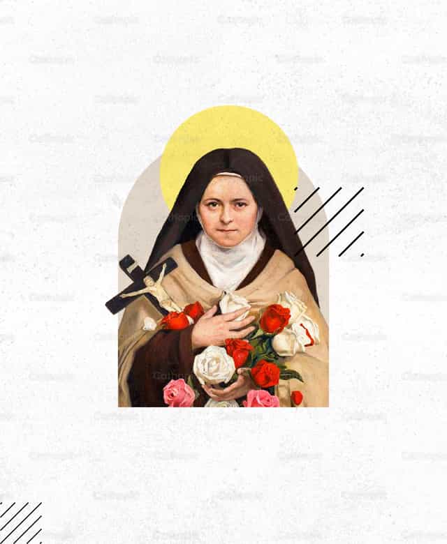 Teresa del Niño Jesus - Banco de vectores católicos - Fotografía por Julio Cesar Sánchez