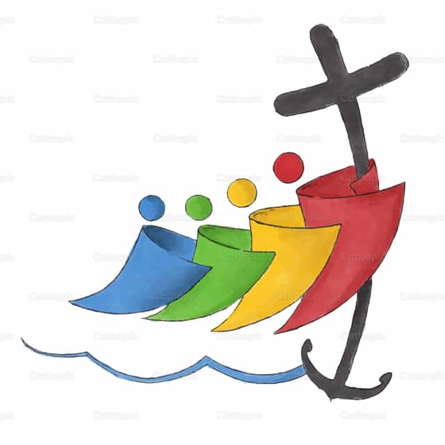 Logotipo del Jubileo 2025 - Banco de vectores católicos