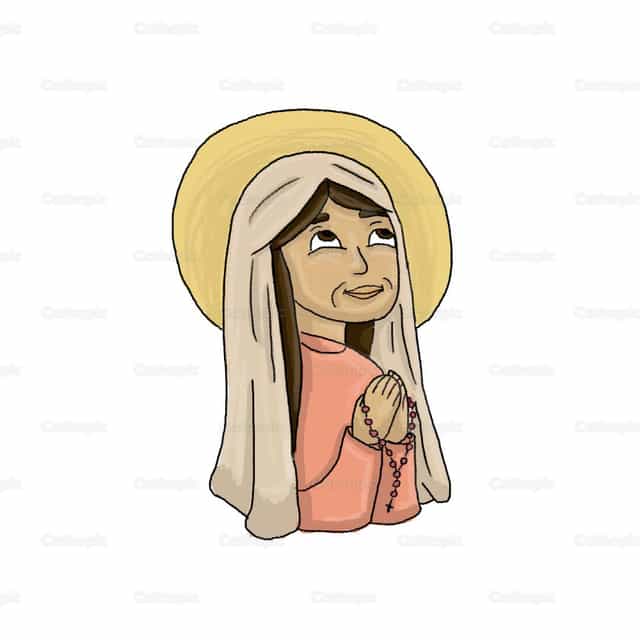 Virgin Mary - Catholic stock vectors