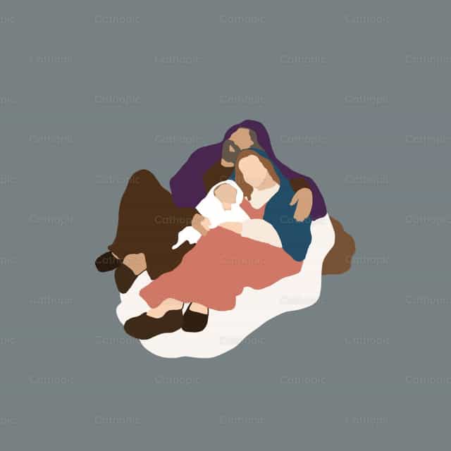 Holy Family - Catholic stock vectors - Photo by Claudine Macalisang