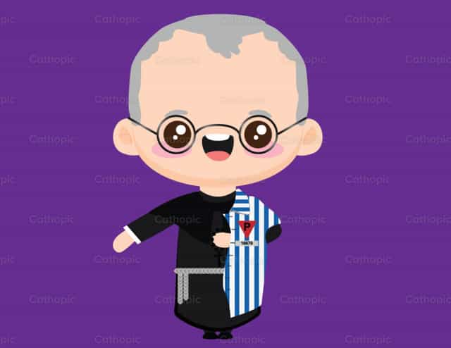 São Maximiliano Kolbe - Vetores católicos de stock - Foto de Ana Carolina Escobar Arce
