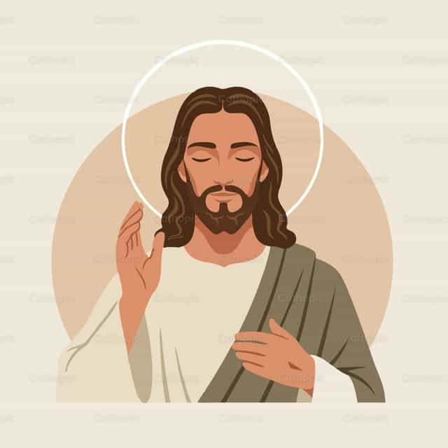 Paz de Cristo - Banco de vectores católicos - Fotografía por Noemí Márquez