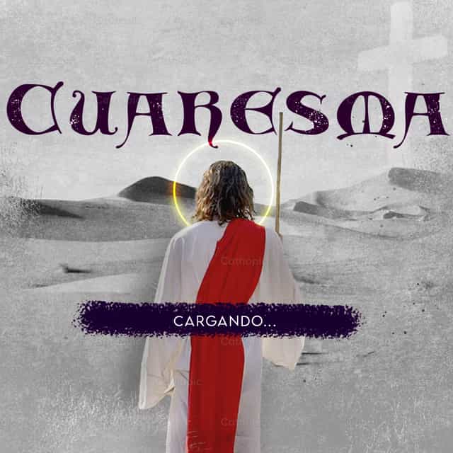 Cuaresma - Banco de vectores católicos