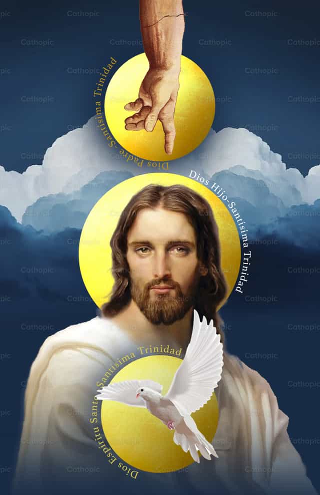 Santisima Trinidad - Banco de vectores católicos