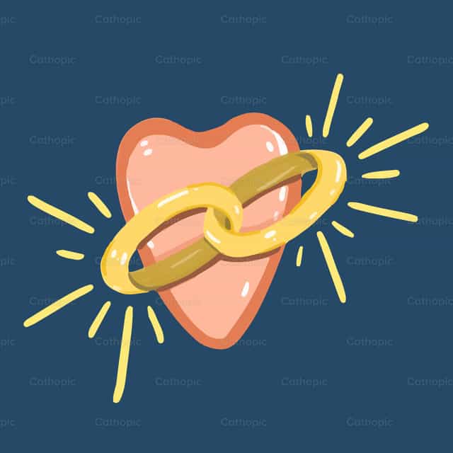 Spousal Love - Catholic stock vectors - Photo by Cathopic
