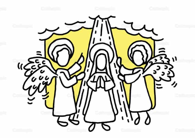 Assumption of Mary to Heaven - Catholic stock vectors - Photo by Bernardo Wüst