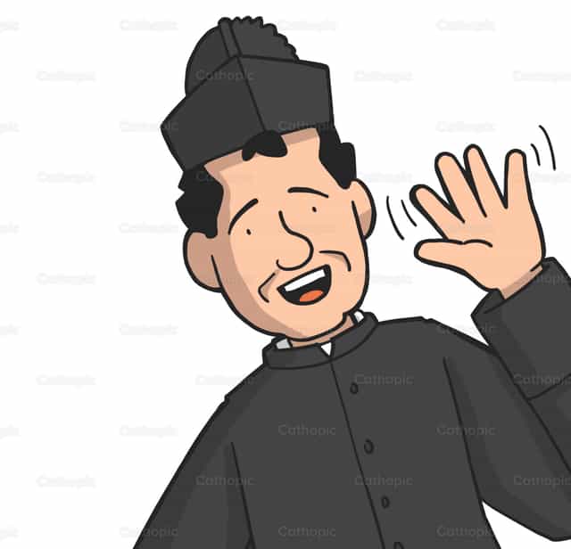 Don Bosco - Vettoriali stock cattolici