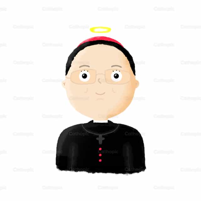 San Oscar Arnulfo Romero - Banco de vectores católicos