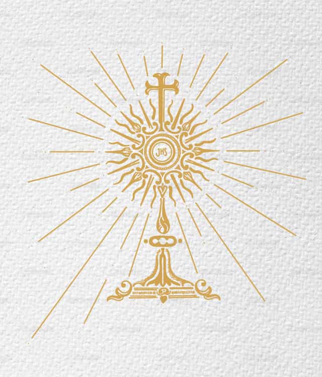 Blessed Sacrament of the Altar - Catholic stock vectors