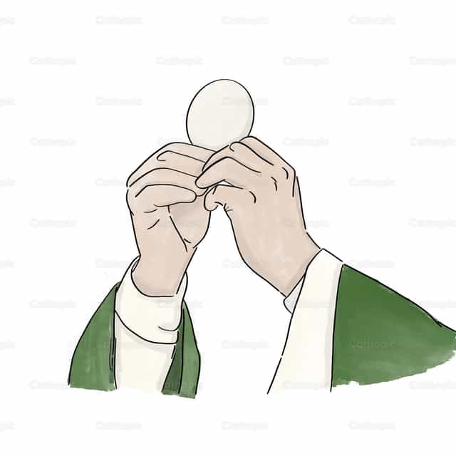 Concebração Eucarística - Vetores católicos de stock - Foto de Cathopic
