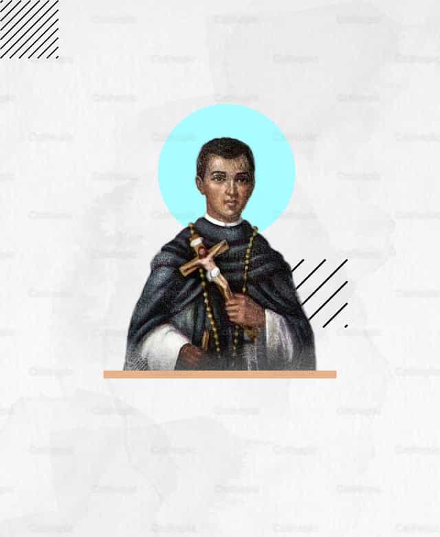 São Martinho de Porres - Vetores católicos de stock