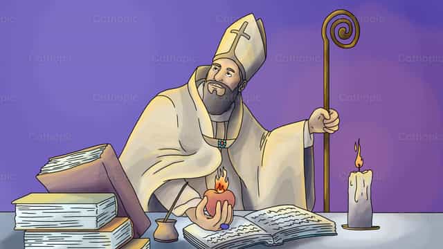 Saint Augustine - Catholic stock vectors - Photo by Cathopic