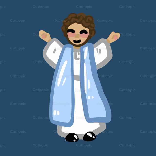 Sacerdote - Banco de vectores católicos