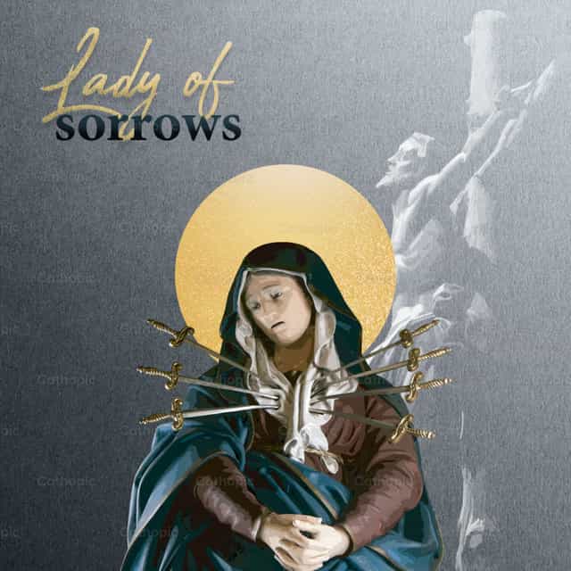 Our Lady of Sorrows - Catholic stock vectors - Photo by Érica Viana