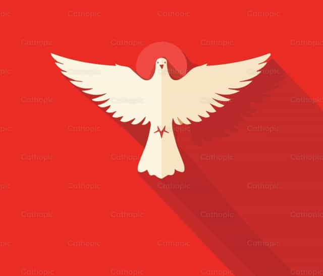 Pentecostés - Banco de vectores católicos