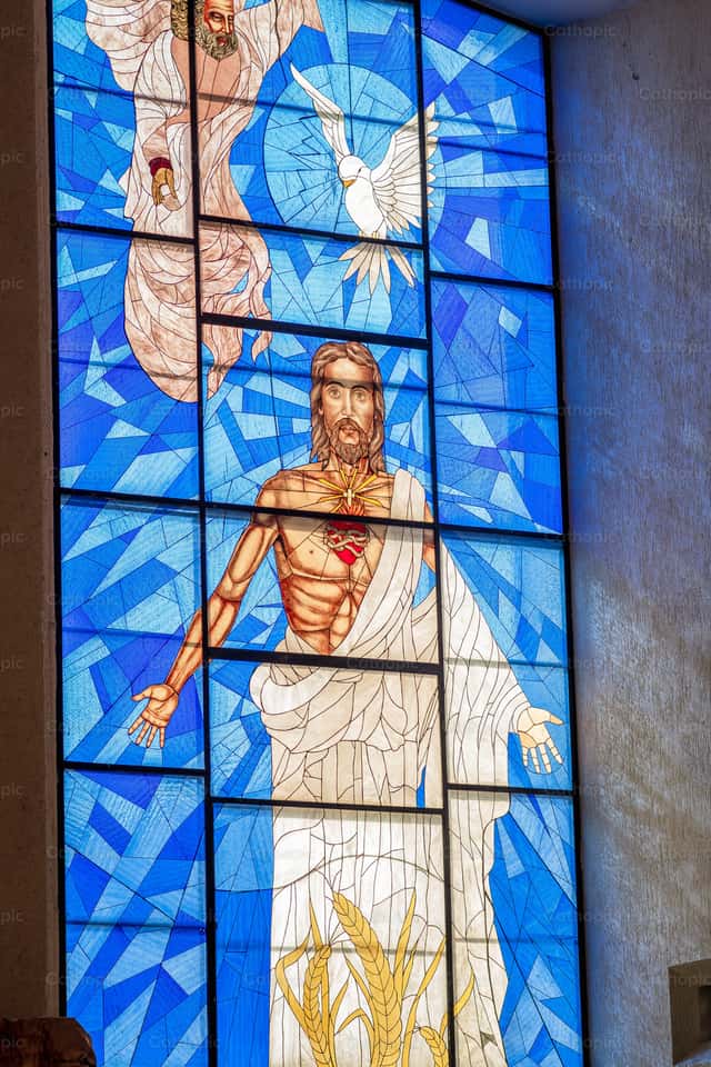 Sagrado Corazón de Jesus y Santísima Trinidad | Cathopic