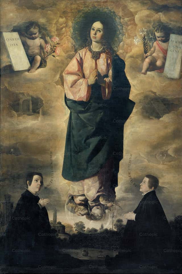 Immaculate Conception with Saints Francis of Assisi and Anthony of ...