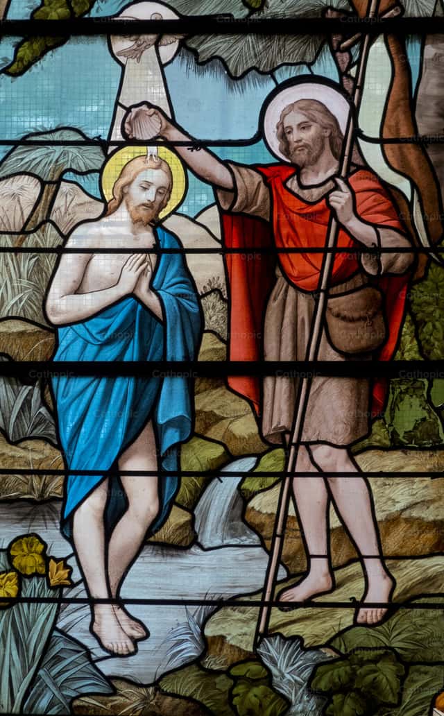 Baptism of Jesus by John the Baptist | Cathopic