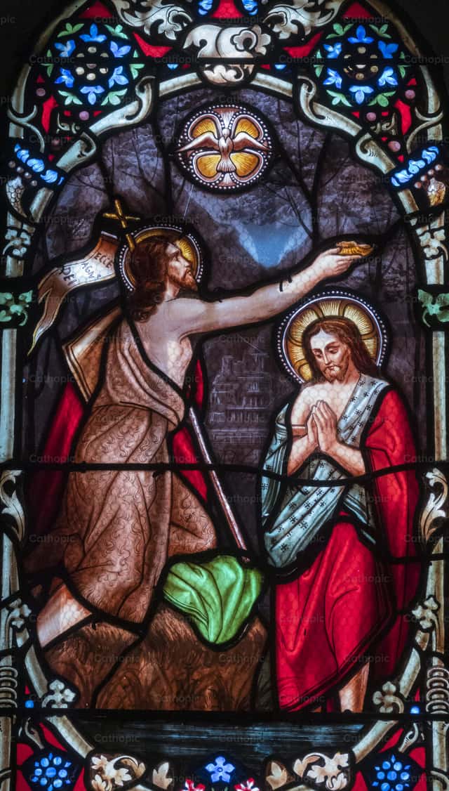 Baptism of Jesus by John the Baptist | Cathopic