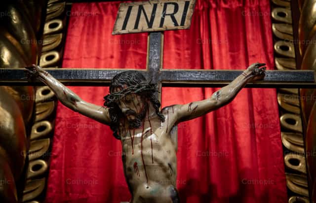 Jesus Christ crucified on the cross | Cathopic