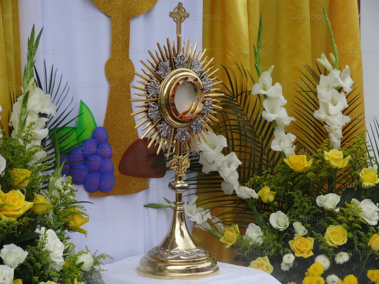 Exposition of the Blessed Sacrament photo - Cathopic