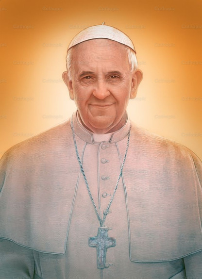 pope francis formal portrait