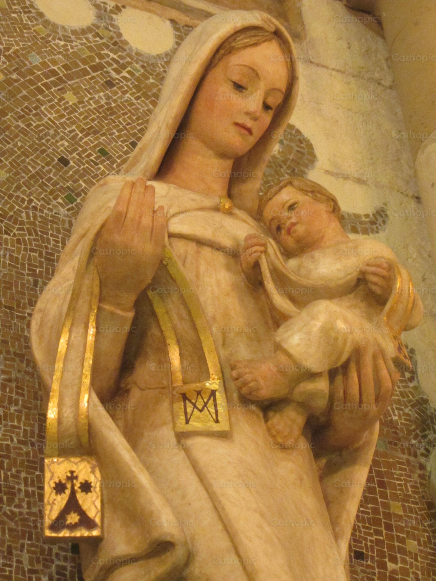 Statue of the Virgen del Carmen photo | Cathopic