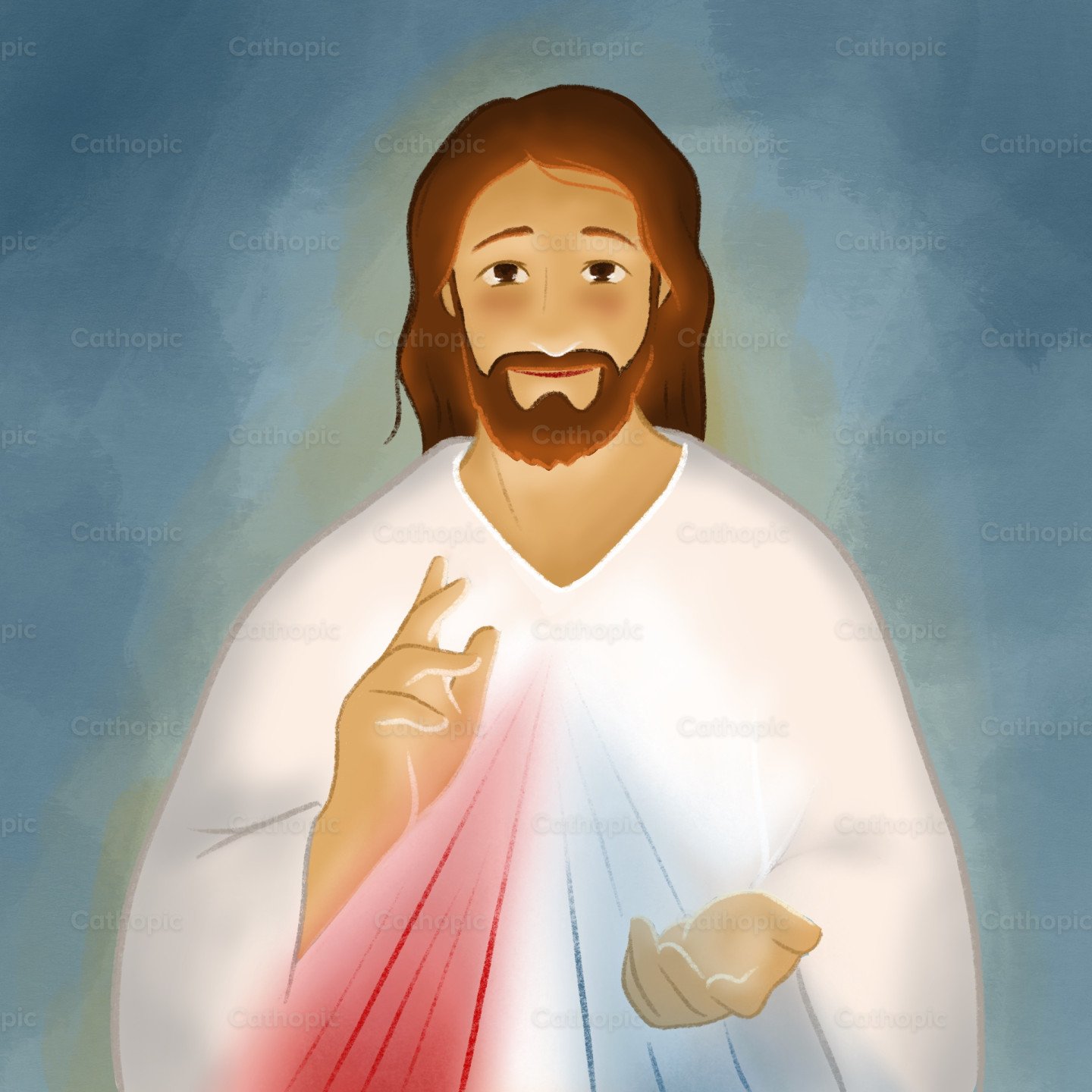 Divine Mercy Layout Divine Mercy graphic design | Cathopic
