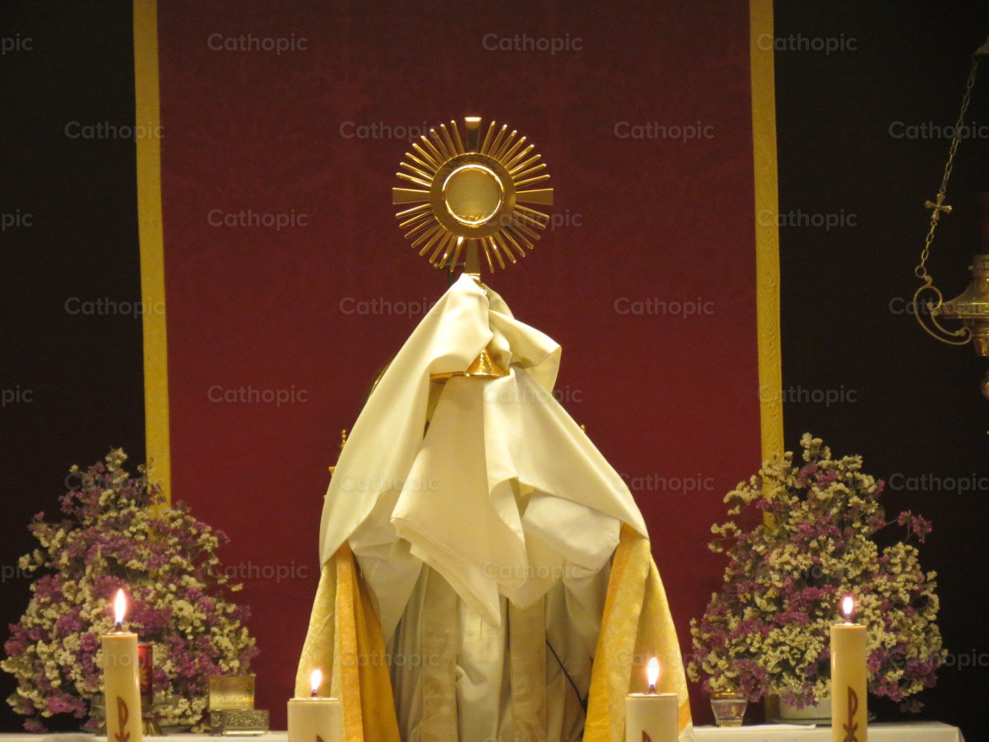 Exposition of the Blessed Sacrament photo — Cathopic